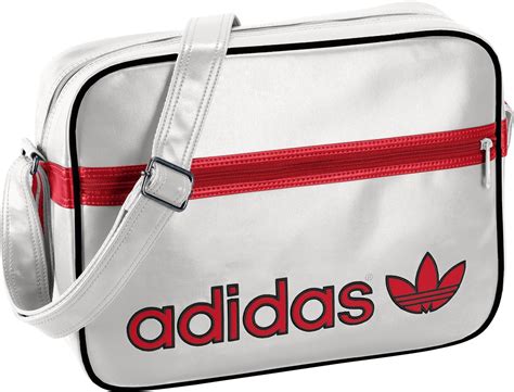 adidas schultertasche airliner braum rot weiß|adidas Small Airliner Tasche .